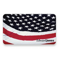 Full Color Microfiber Cloth, American Flag 4" x 7"